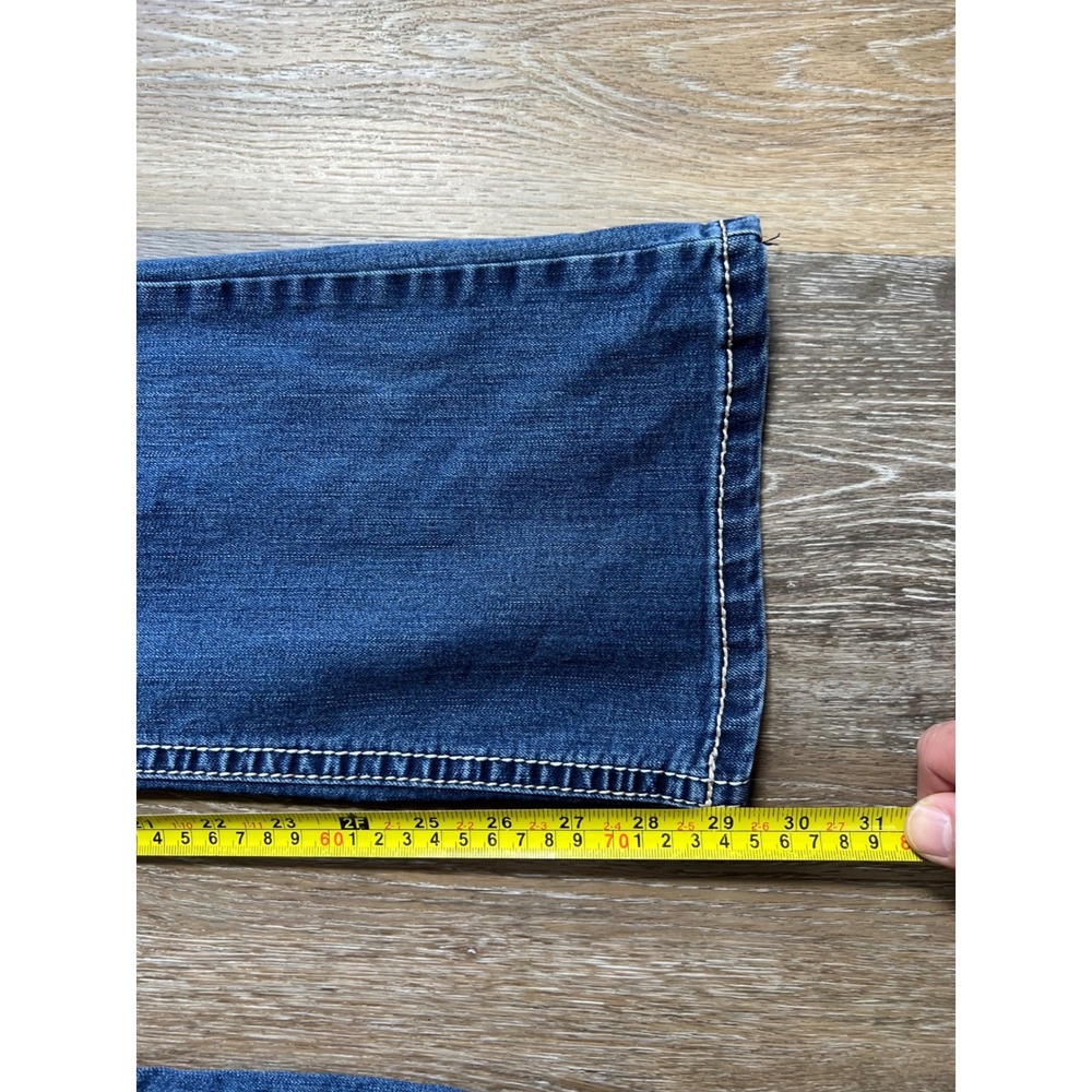 WallFlower Luscious Curvy Fit Jeans Womens 5 Regular Blue Excellent Bootcut - Picture 6 of 8
